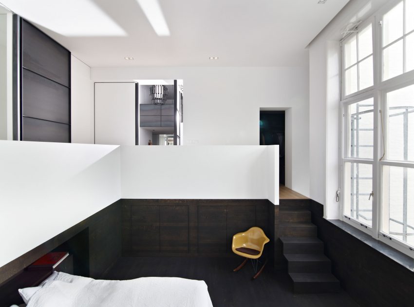 A Beautiful Modern House Full of History and Charm on the Lauriergracht in Amsterdam by Witteveen Architects (17)