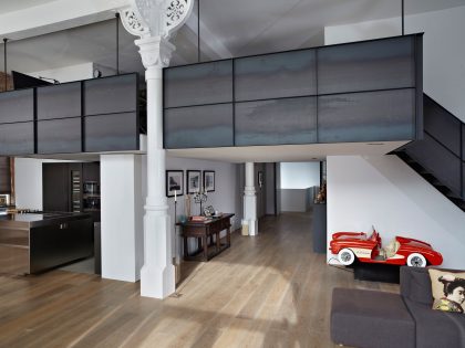 A Beautiful Modern House Full of History and Charm on the Lauriergracht in Amsterdam by Witteveen Architects (2)