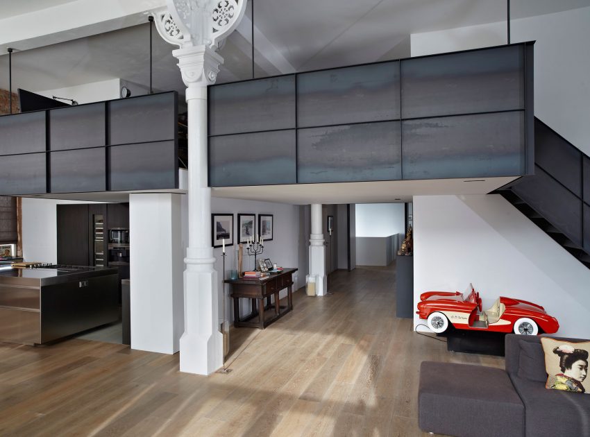 A Beautiful Modern House Full of History and Charm on the Lauriergracht in Amsterdam by Witteveen Architects (2)