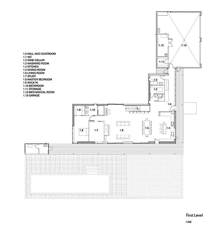 An Elegant Bi-Generational Family Cottage on a Large Wooded Lot near Sutton, Quebec by Les architectes FABG (17)