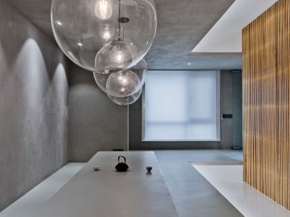 A Bright Contemporary Townhouse Full of Character in the Chaoyang District of Beijing by ARCHSTUDIO (11)