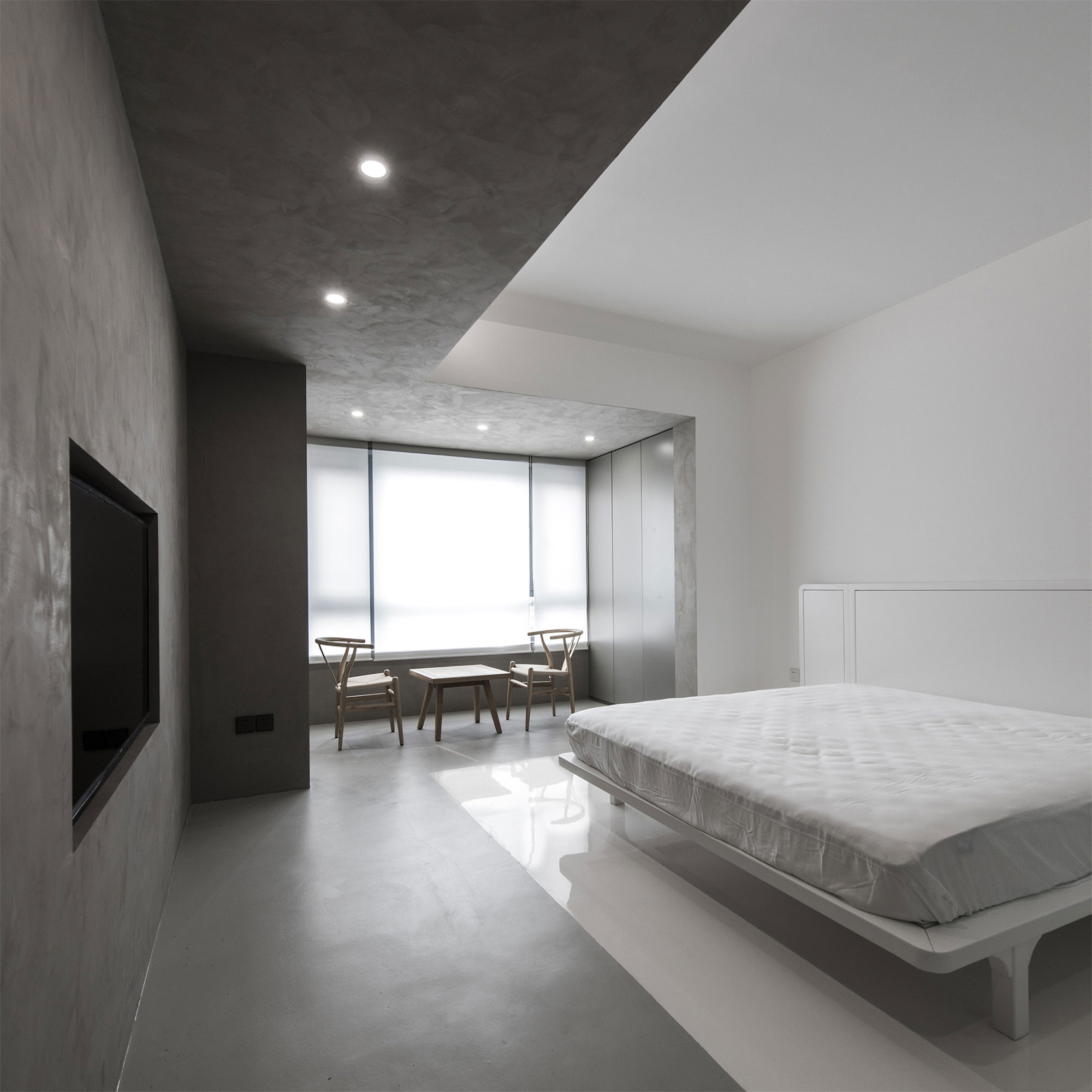A Bright Contemporary Townhouse Full of Character in the Chaoyang District of Beijing by ARCHSTUDIO (15)