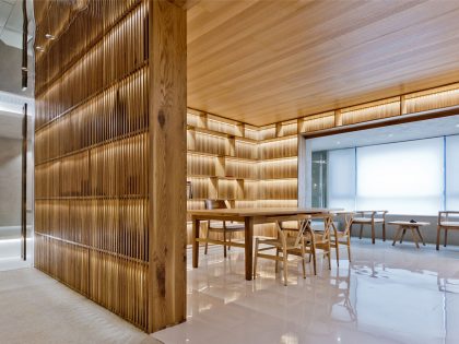 A Bright Contemporary Townhouse Full of Character in the Chaoyang District of Beijing by ARCHSTUDIO (21)