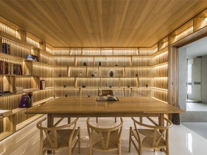 A Bright Contemporary Townhouse Full of Character in the Chaoyang District of Beijing by ARCHSTUDIO (23)