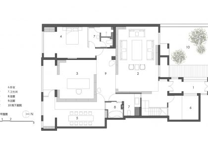 A Bright Contemporary Townhouse Full of Character in the Chaoyang District of Beijing by ARCHSTUDIO (26)