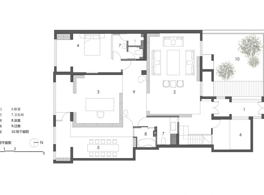 A Bright Contemporary Townhouse Full of Character in the Chaoyang District of Beijing by ARCHSTUDIO (26)