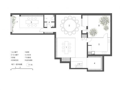 A Bright Contemporary Townhouse Full of Character in the Chaoyang District of Beijing by ARCHSTUDIO (27)