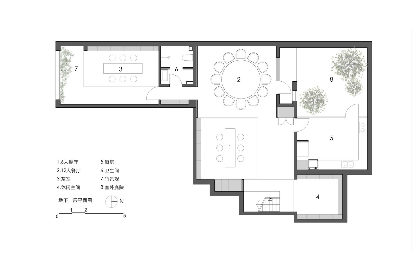 A Bright Contemporary Townhouse Full of Character in the Chaoyang District of Beijing by ARCHSTUDIO (27)