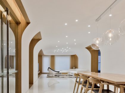 A Bright Contemporary Townhouse Full of Character in the Chaoyang District of Beijing by ARCHSTUDIO (8)