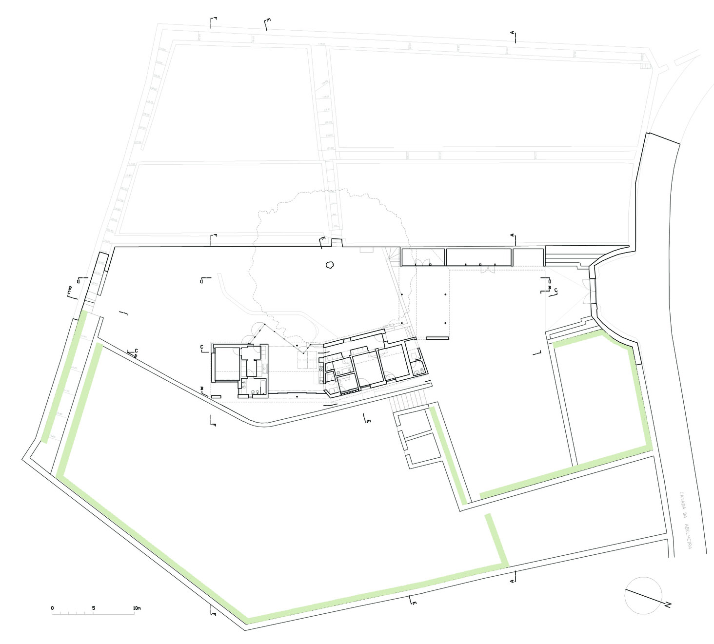 A Bright Contemporary Red Home Consists of Two Volumes Connected by a Wide Corridor in Ponta Delgada by Pedro Mauricio Borges (24)