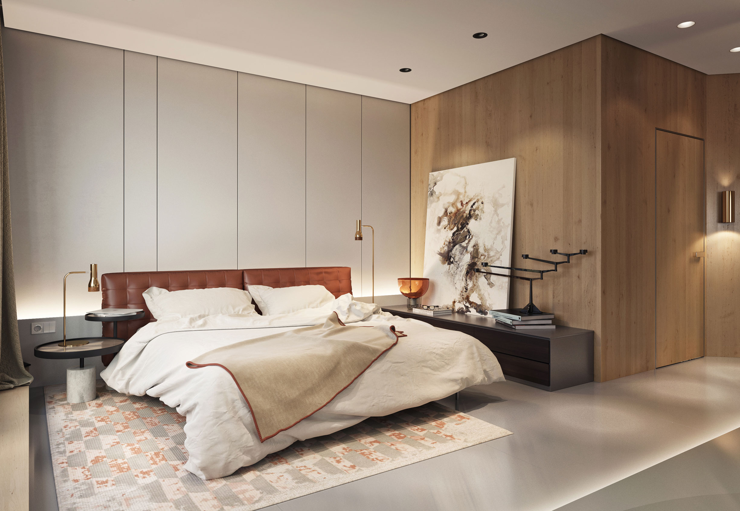 A Bright and Colorful Modern Penthouse in Kiev for a Family of Two by S&T Architects (8)