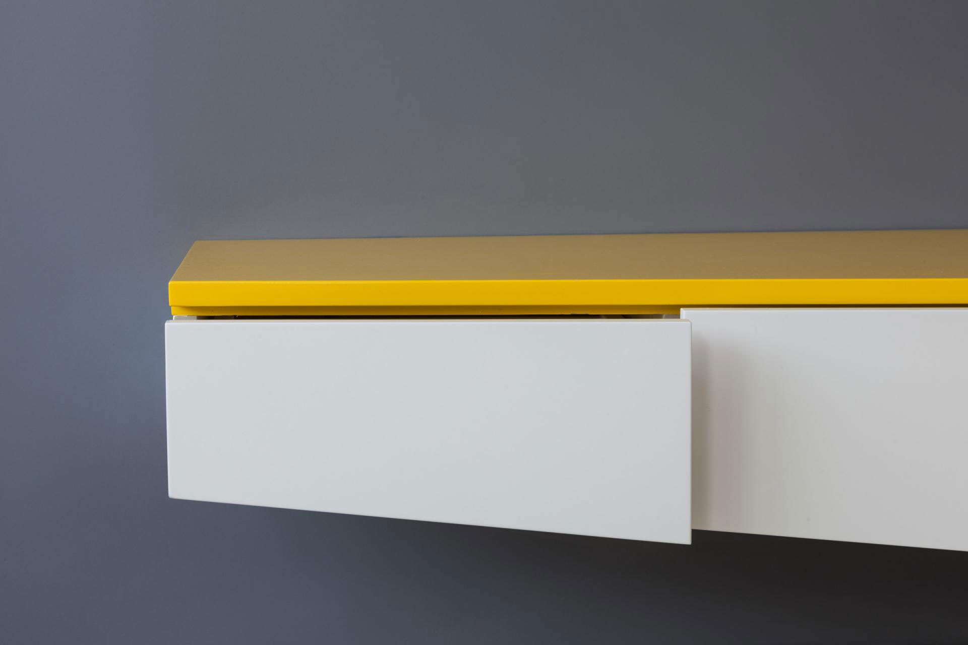 A Cheerful Apartment in Blue, Yellow and White for a Father and Son in Paris by Agence Glenn Medioni (6)