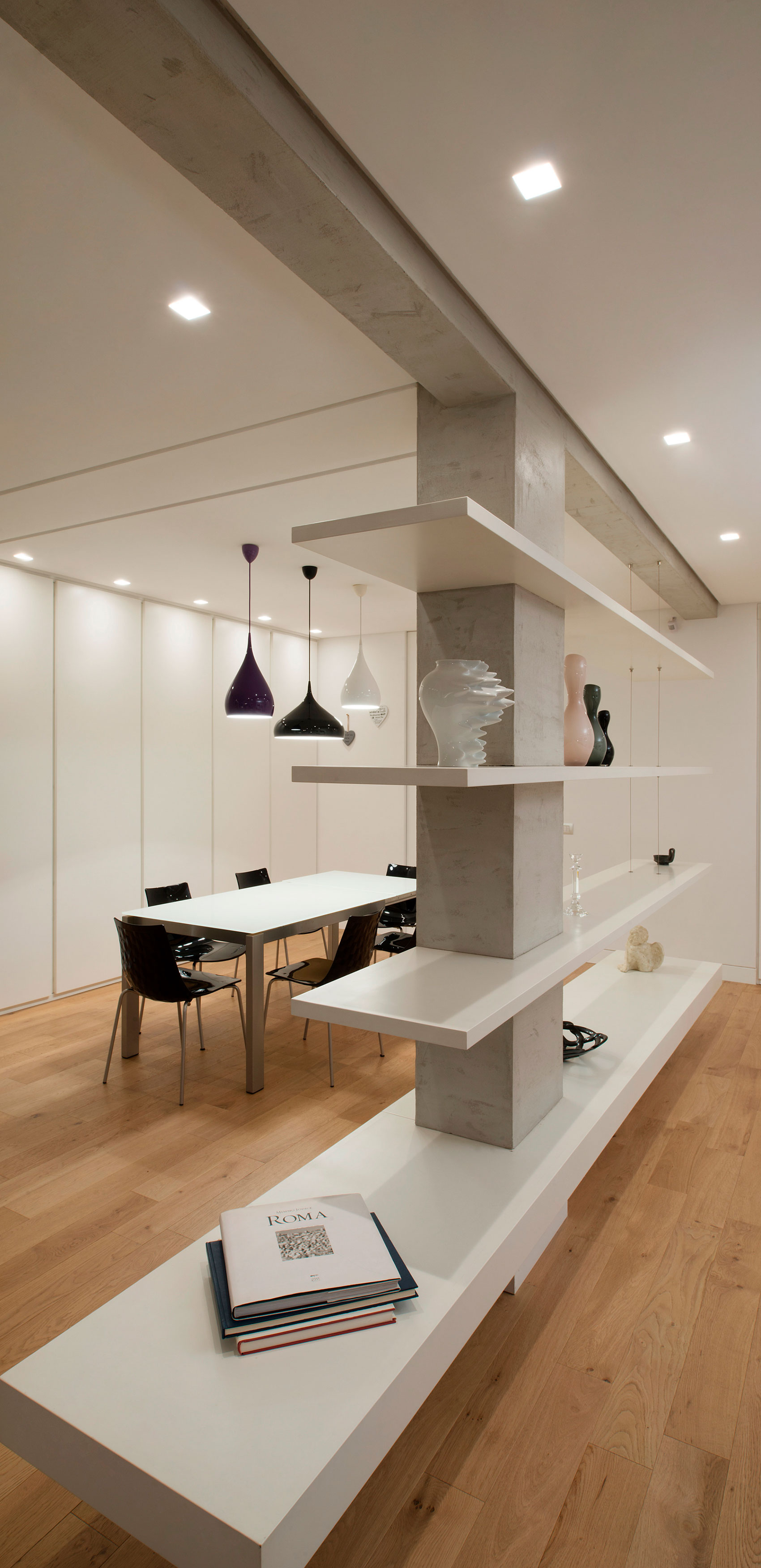 A Chic Contemporary Home with Colorful and Elegant Industrial Elements in Rome by Arabella Rocca (5)