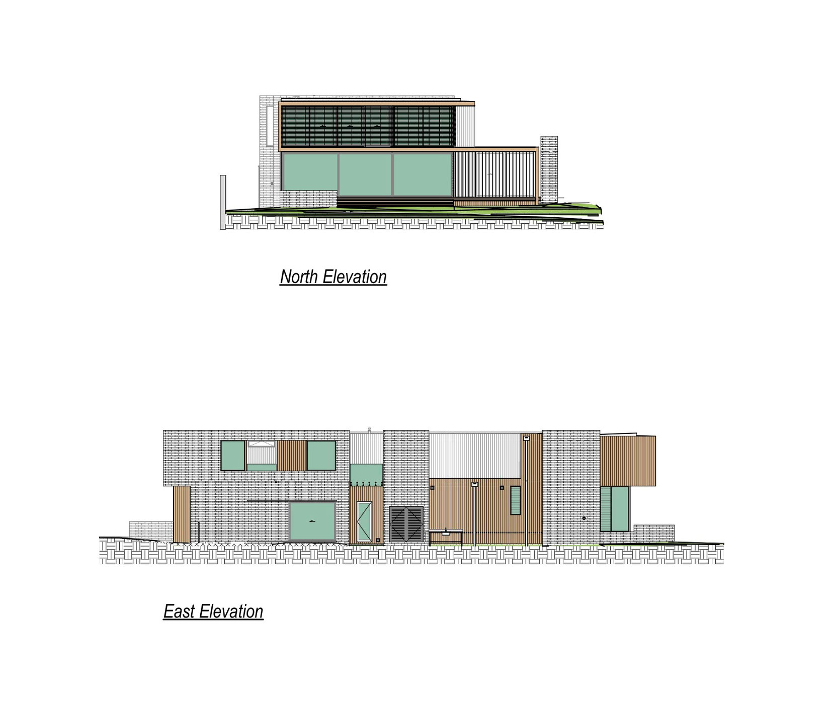 A Contemporary Family Home Greeted by a Double Height Entryway in Omaha, New Zealand by Julian Guthrie (28)