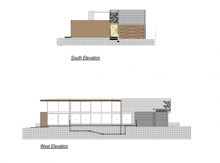 A Contemporary Family Home Greeted by a Double Height Entryway in Omaha, New Zealand by Julian Guthrie (29)