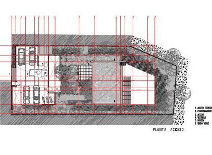 A Contemporary Glass Home Composed of Two Geometric Concrete Volumes in Mexico City by grupoarquitectura (25)