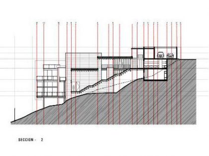 A Contemporary Glass Home Composed of Two Geometric Concrete Volumes in Mexico City by grupoarquitectura (34)