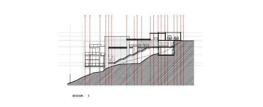 A Contemporary Glass Home Composed of Two Geometric Concrete Volumes in Mexico City by grupoarquitectura (34)