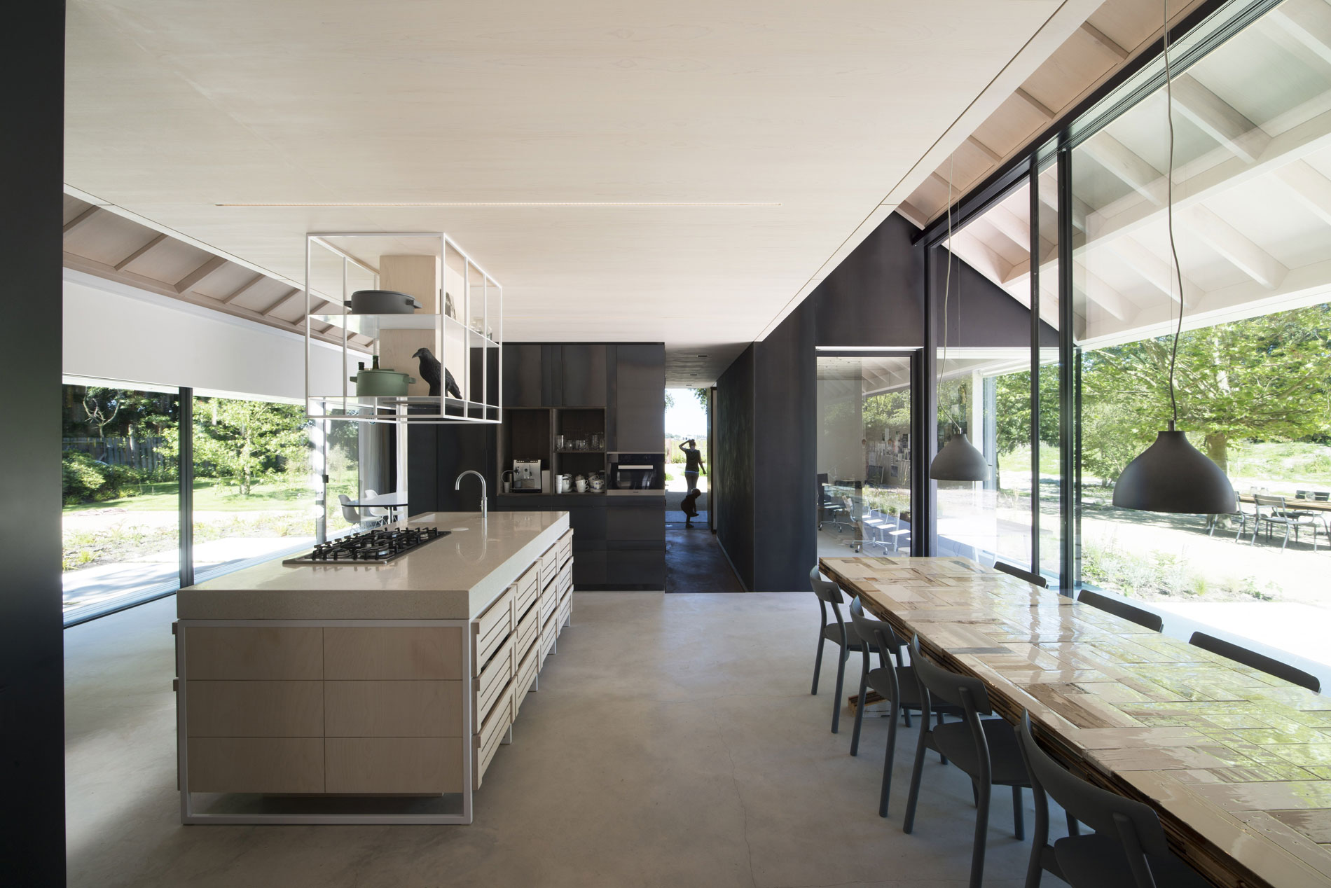 A Contemporary Home Surrounded by Natural Vegetation in Amsterdam by Studio PROTOTYPE (11)