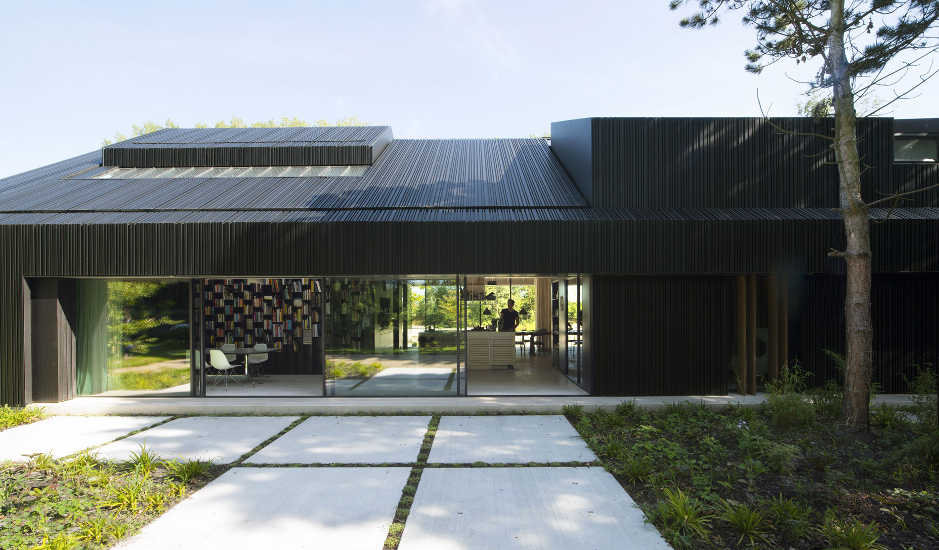 A Contemporary Home Surrounded by Natural Vegetation in Amsterdam by Studio PROTOTYPE (2)