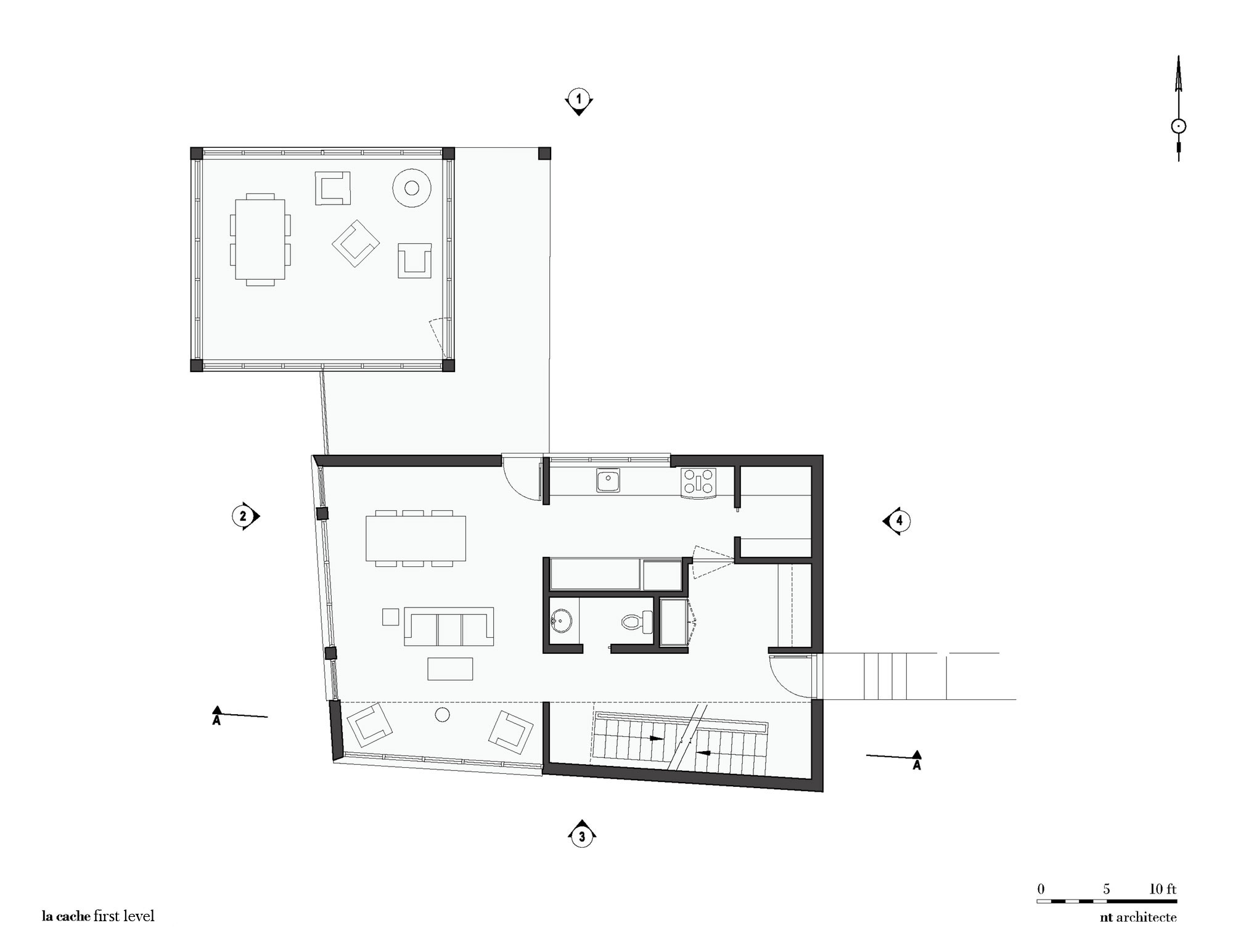 A Spacious Contemporary Home with Light-Filled Interiors in the Forests of Quebec by Nathalie Thibodeau Architecte (16)