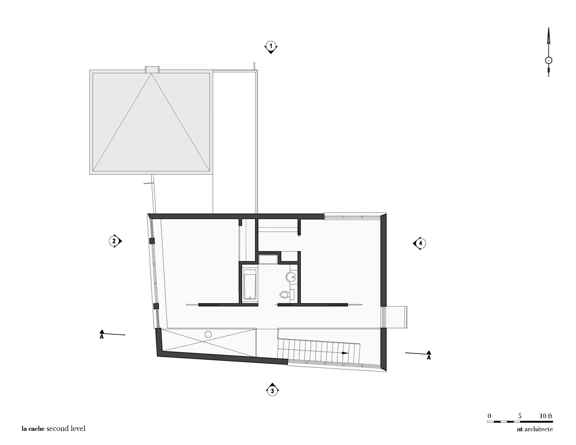 A Spacious Contemporary Home with Light-Filled Interiors in the Forests of Quebec by Nathalie Thibodeau Architecte (17)