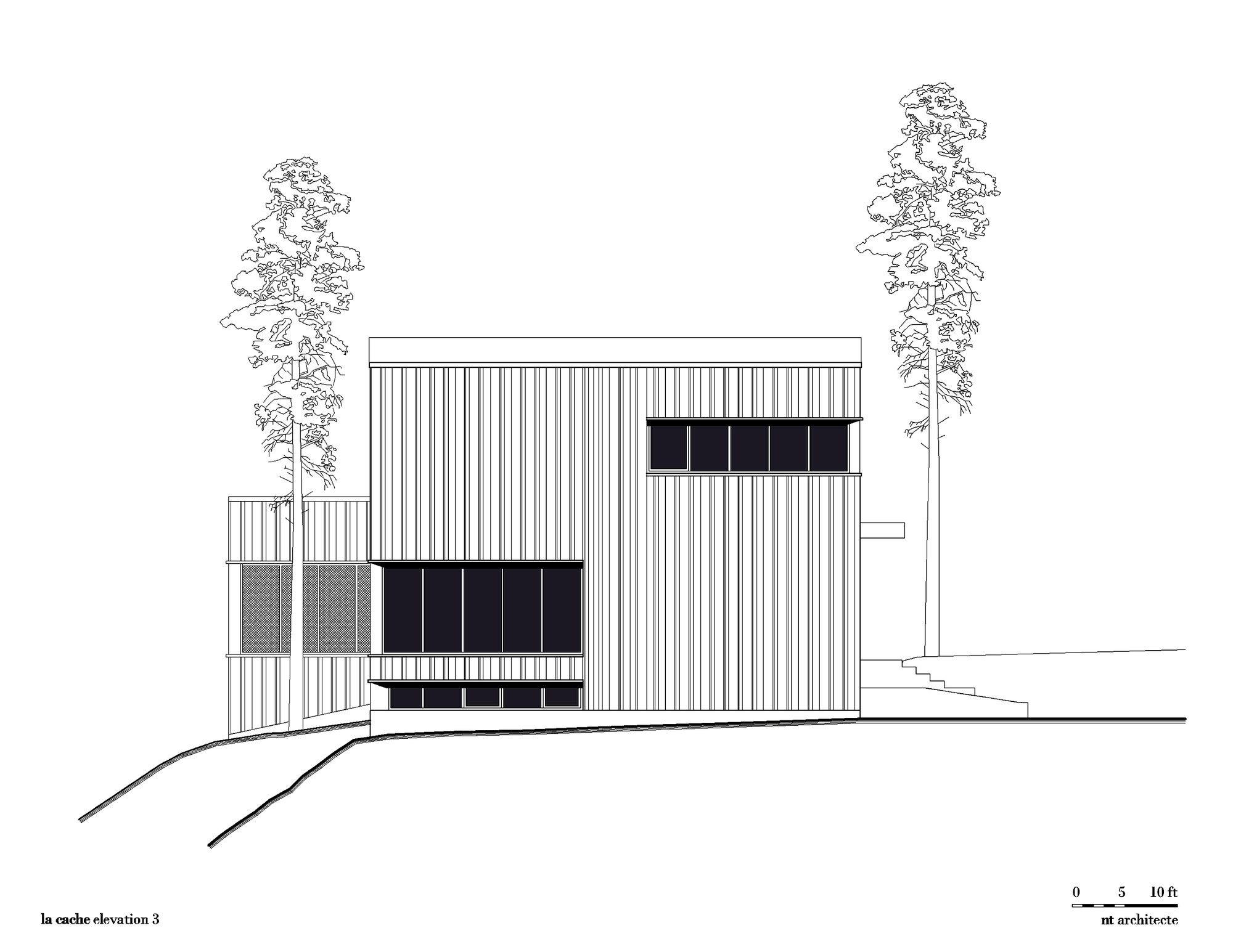 A Spacious Contemporary Home with Light-Filled Interiors in the Forests of Quebec by Nathalie Thibodeau Architecte (19)