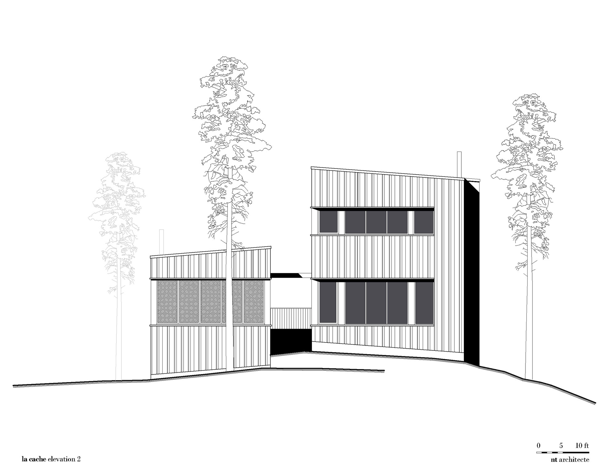 A Spacious Contemporary Home with Light-Filled Interiors in the Forests of Quebec by Nathalie Thibodeau Architecte (21)