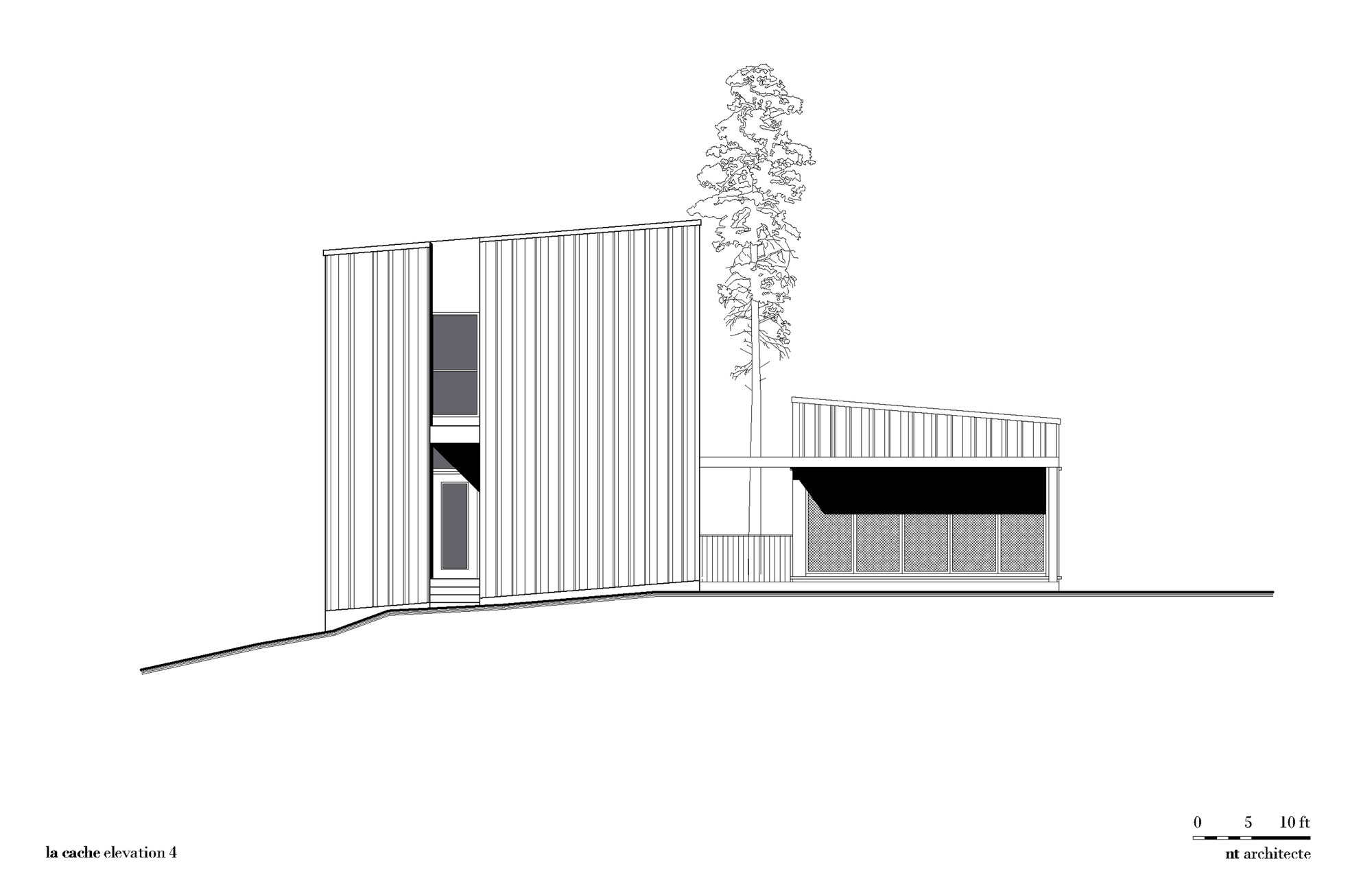 A Spacious Contemporary Home with Light-Filled Interiors in the Forests of Quebec by Nathalie Thibodeau Architecte (22)