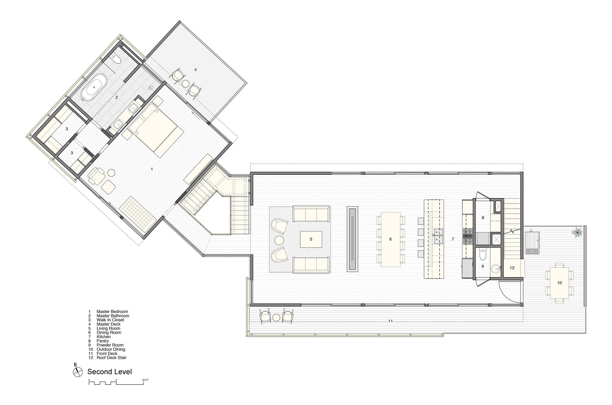 A Contemporary Family Home with Stunning Views in the Dunes of Amagansett by Stelle Lomont Rouhani Architects (29)