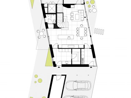 A Beautiful Contemporary House Surrounded by Nature on Three Sides in Aarhus, Denmark by C.F. Møller (19)