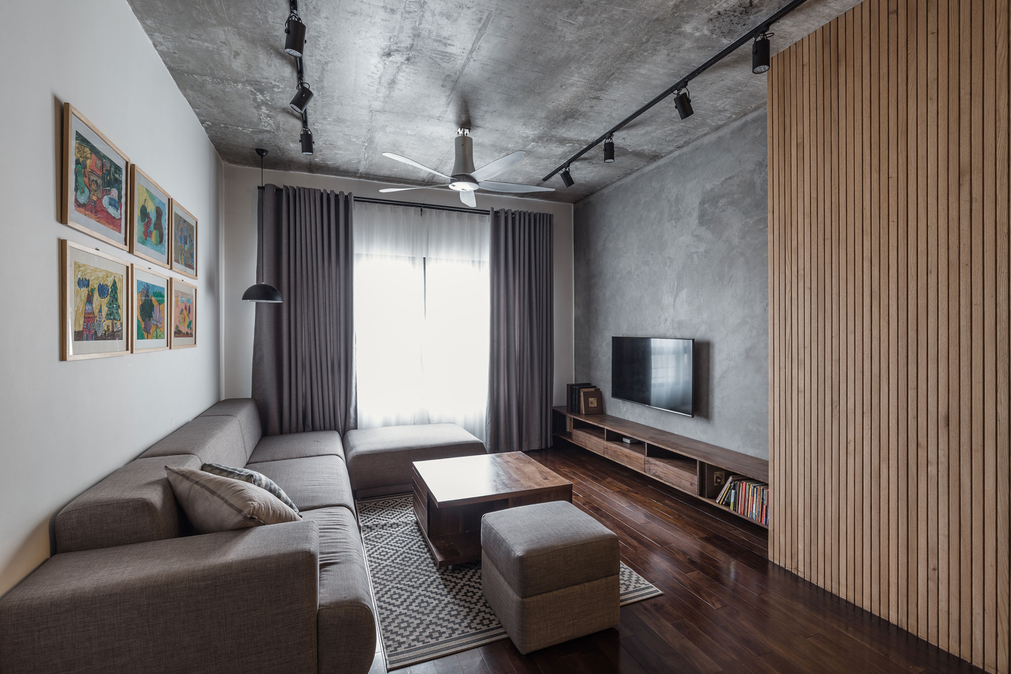 A Cozy and Elegant Apartment Full of Warmth Character in Hanoi, Vietnam by Le Studio (2)