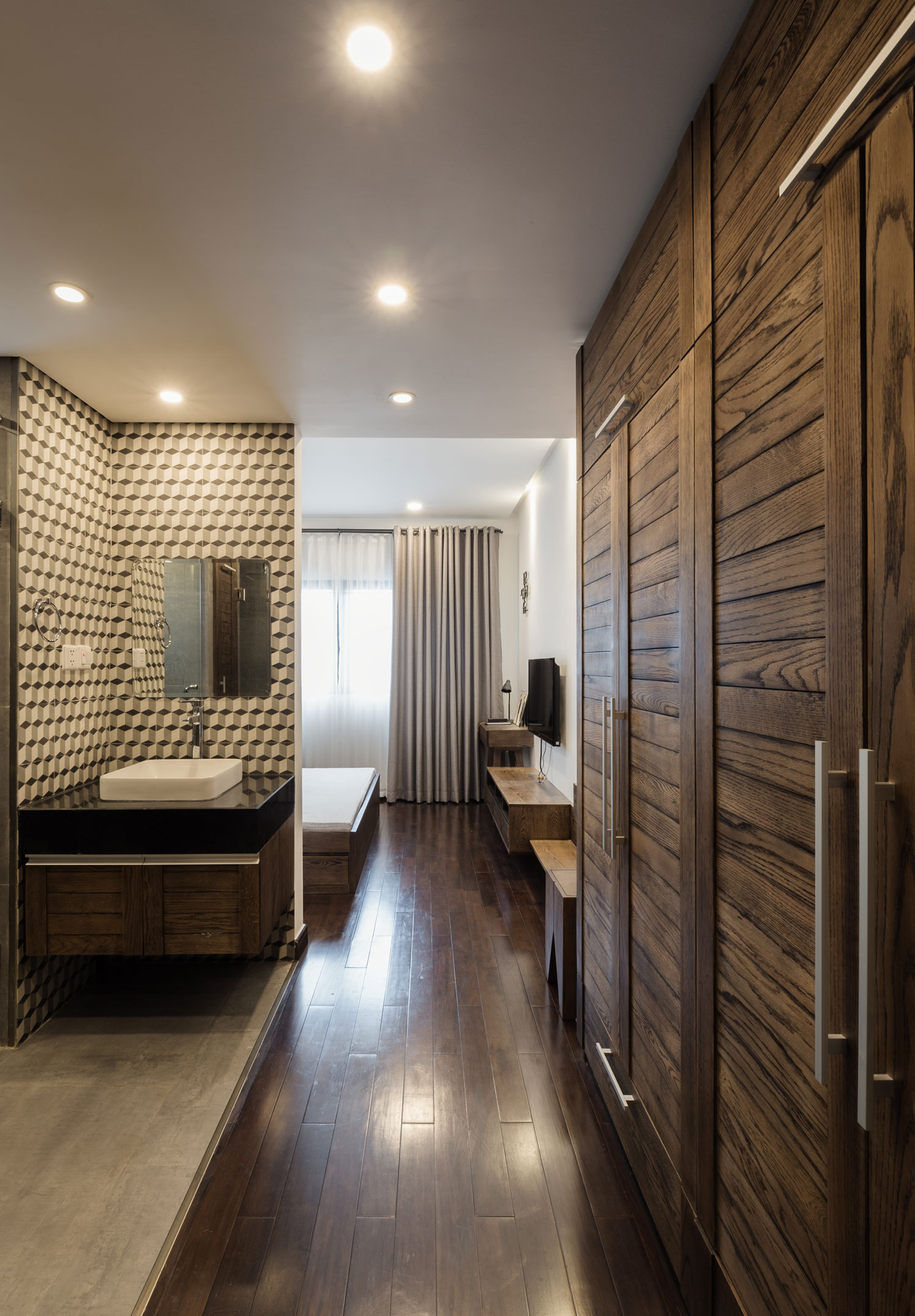 A Cozy and Elegant Apartment Full of Warmth Character in Hanoi, Vietnam by Le Studio (9)