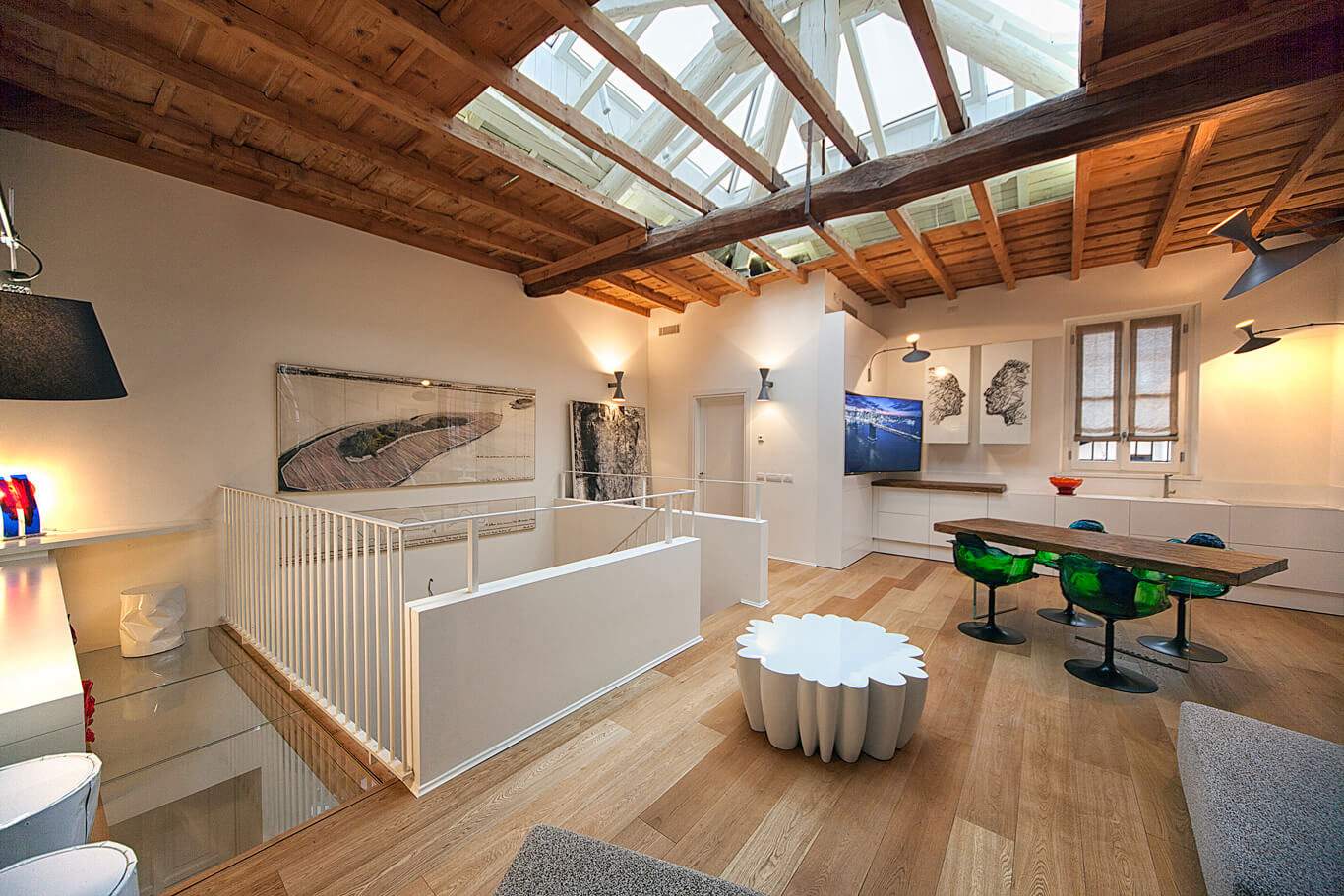 A Fun and Stylish House with a Simple and Elegant Interior in Milan, Italy by Massimo Donizelli (2)