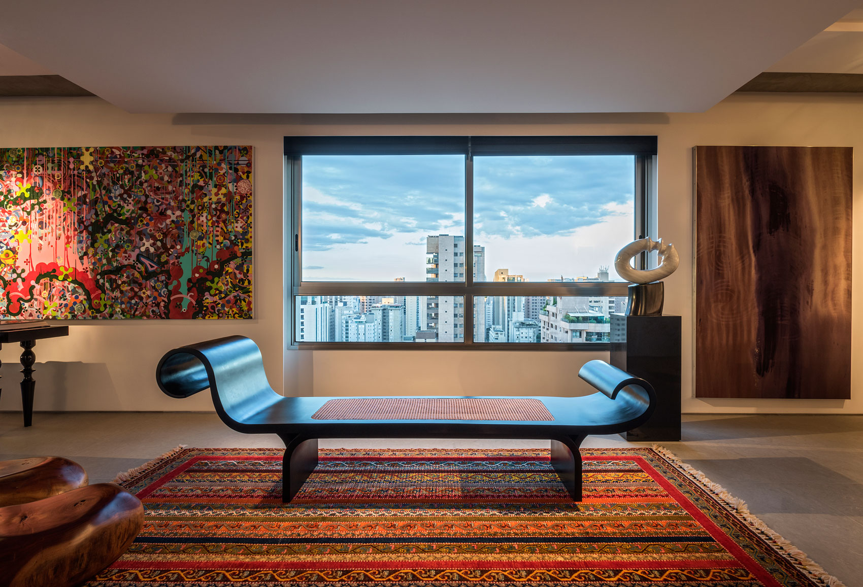 A Hip and Colorful Apartment for an Art Collector in Belo Horizonte, Brazil by 2arquitetos (9)