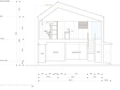 A Hip and Modern Industrial Home for a Family of Three in Nagaoka, Japan by Takeru Shoji Architects (14)