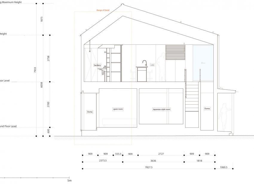 A Hip and Modern Industrial Home for a Family of Three in Nagaoka, Japan by Takeru Shoji Architects (14)