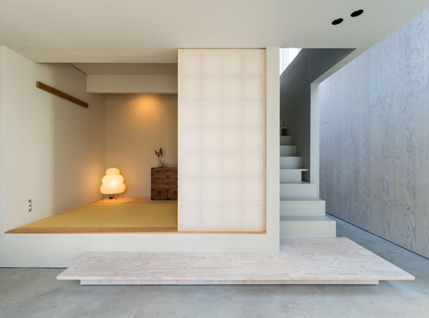A Hip and Modern Industrial Home for a Family of Three in Nagaoka, Japan by Takeru Shoji Architects (5)