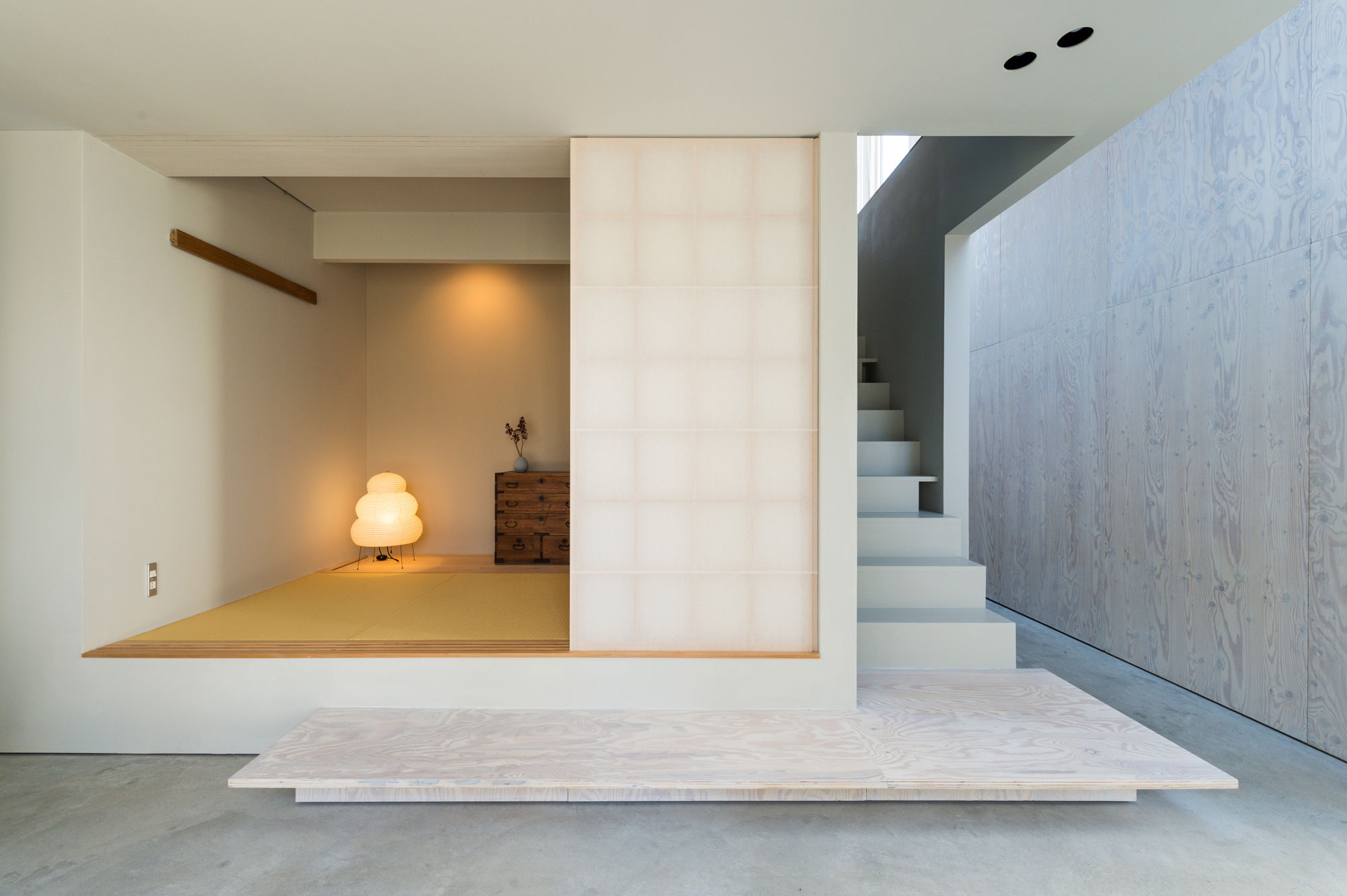 A Hip and Modern Industrial Home for a Family of Three in Nagaoka, Japan by Takeru Shoji Architects (5)