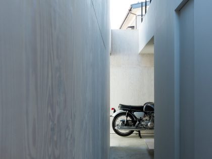 A Hip and Modern Industrial Home for a Family of Three in Nagaoka, Japan by Takeru Shoji Architects (6)