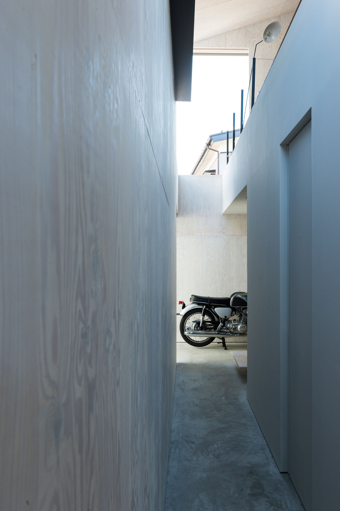A Hip and Modern Industrial Home for a Family of Three in Nagaoka, Japan by Takeru Shoji Architects (6)