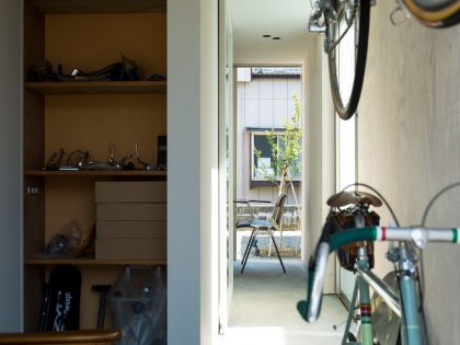 A Hip and Modern Industrial Home for a Family of Three in Nagaoka, Japan by Takeru Shoji Architects (7)
