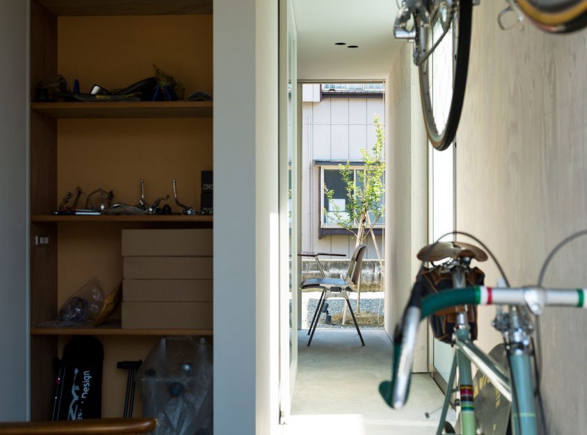 A Hip and Modern Industrial Home for a Family of Three in Nagaoka, Japan by Takeru Shoji Architects (7)