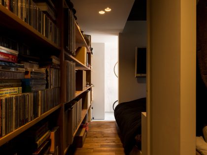 A Hip and Modern Industrial Home for a Family of Three in Nagaoka, Japan by Takeru Shoji Architects (9)