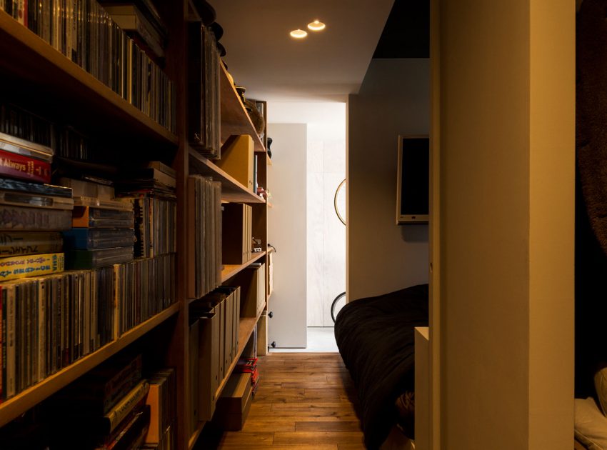 A Hip and Modern Industrial Home for a Family of Three in Nagaoka, Japan by Takeru Shoji Architects (9)