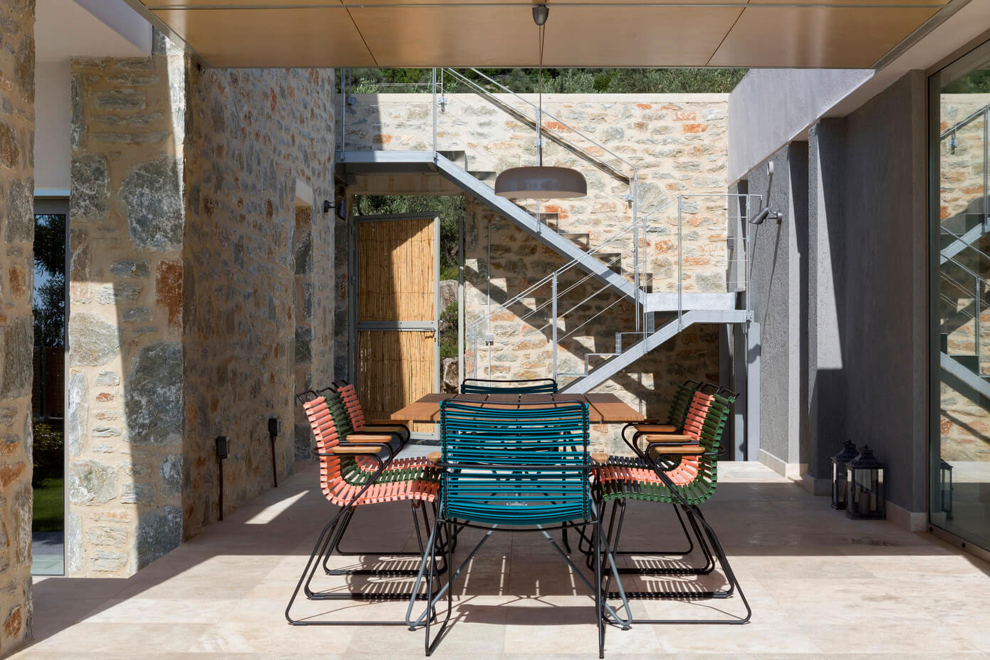 A Spacious Light-Filled Home with Stone Walls and Unique Style on Skiathos, Greece by HHH Architects (10)
