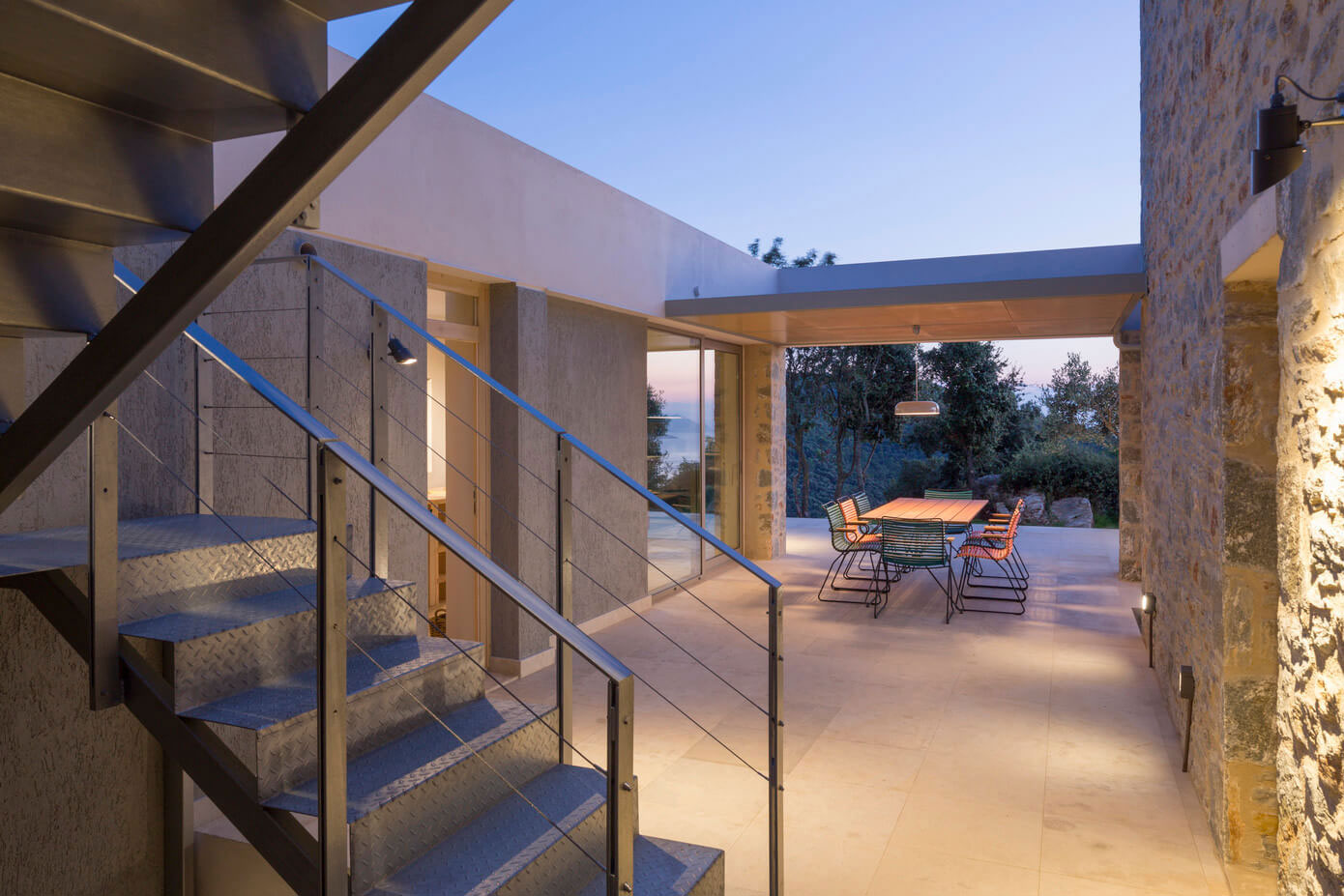 A Spacious Light-Filled Home with Stone Walls and Unique Style on Skiathos, Greece by HHH Architects (17)
