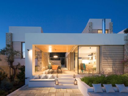 A Spacious Light-Filled Home with Stone Walls and Unique Style on Skiathos, Greece by HHH Architects (18)