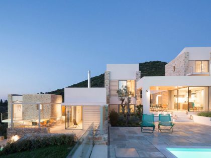 A Spacious Light-Filled Home with Stone Walls and Unique Style on Skiathos, Greece by HHH Architects (19)