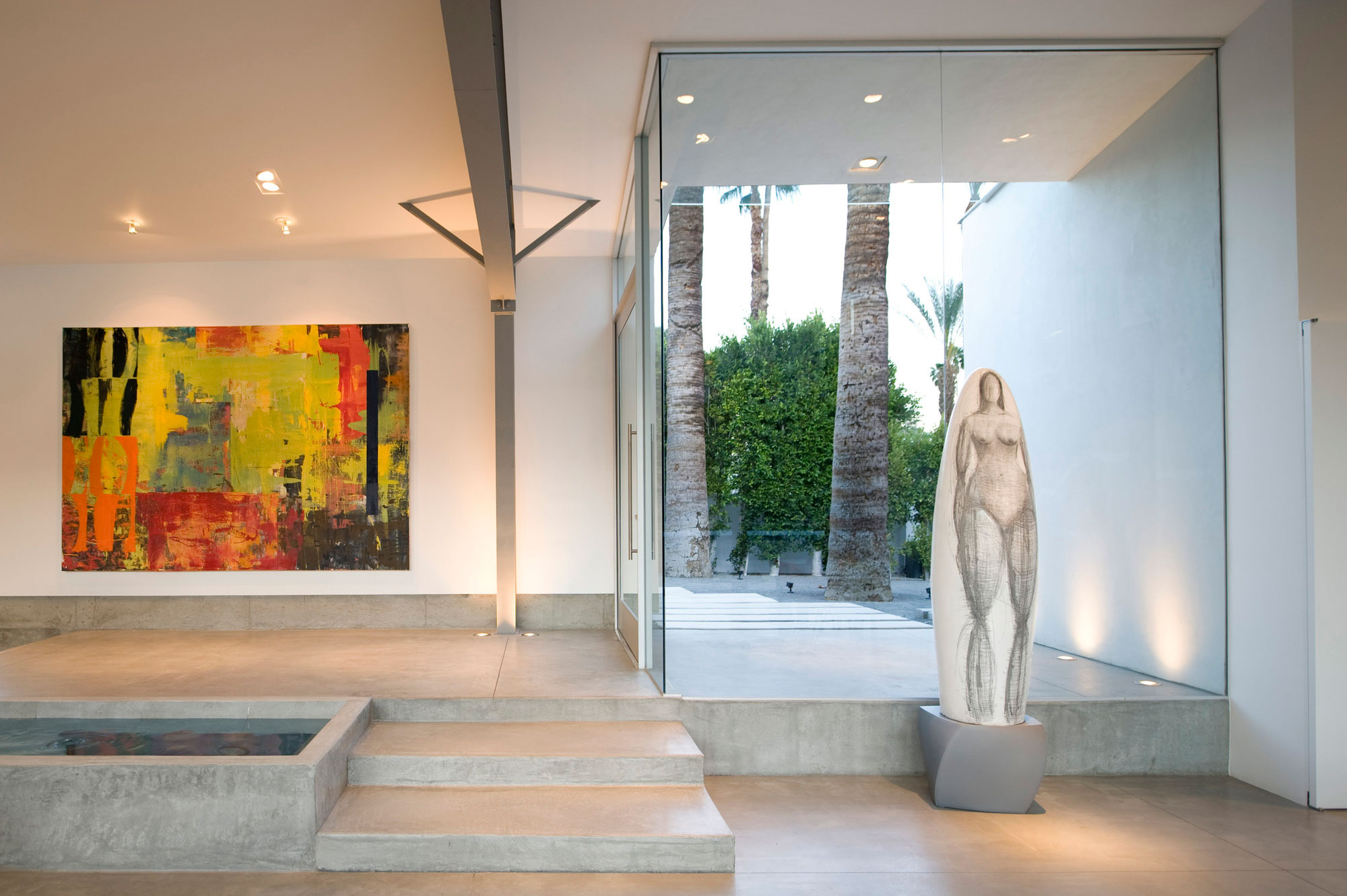 A Luxurious and Elegant Modern Home with Beautiful Views in Palm Springs, California by Sander Architects (4)